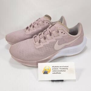 Nike Zoom Pegasus 37 Athletic Running Shoe Womens Size 8 BQ9647-601 Pink